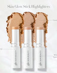 Glo Skin beauty Skin Glow Powder Highlighter mineralinis kreminis hailaiteris Rose spalva