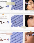 Blondesister 3 in1 "Eyes On Me" Eyeshadow, Eyeliner, Kajal akių pieštukai