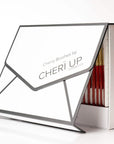 Cheri Up Cosmetics Cherry Brushes Set 12 vnt. Teptukų rinkinys (NAUJIENA)