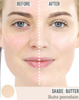 Delilah Time Frame Future Resist Foundation SPF 20 tonuojanti pudra spalva BUTTERMILK (porceleninio šviesumo odai)