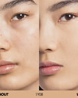 Make Up For Ever HD Skin vidutiniškai maskuojanti tonuojanti pudra 1Y08