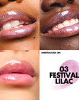 Make Up For Ever Super Lip Gloss Lūpų blizgesys 03 - Festival Lilac