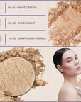ProVG Highlighter For Face Hailaiteris HL-02 - Shine Bright