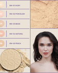 ProVG Powder For Face Kompaktinė pudra PW-04 - Natural