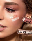 Provg Ultra Glitter Liquid Eyeshadow kreminiai blizgučiai GT003 - Light Bronze Shade