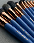 Soroka Makeup Blue Make-up Brushes Set 15 vnt.teptukų rinkinys