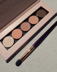 Soroka Makeup Purple Brush For Eyes 1k šepetėlis akims (ožkos šereliai)