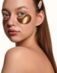 Beautydrugs paakių kaukės Black&Goldy Hydrogel Eyepatches