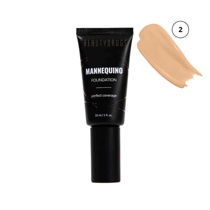 Beautydrugs tonuojanti pudra Manneqoin Foundation Shade 02