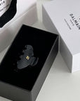 Balmain Hair Pince à Cheveux Small Black Plaukų segtukas