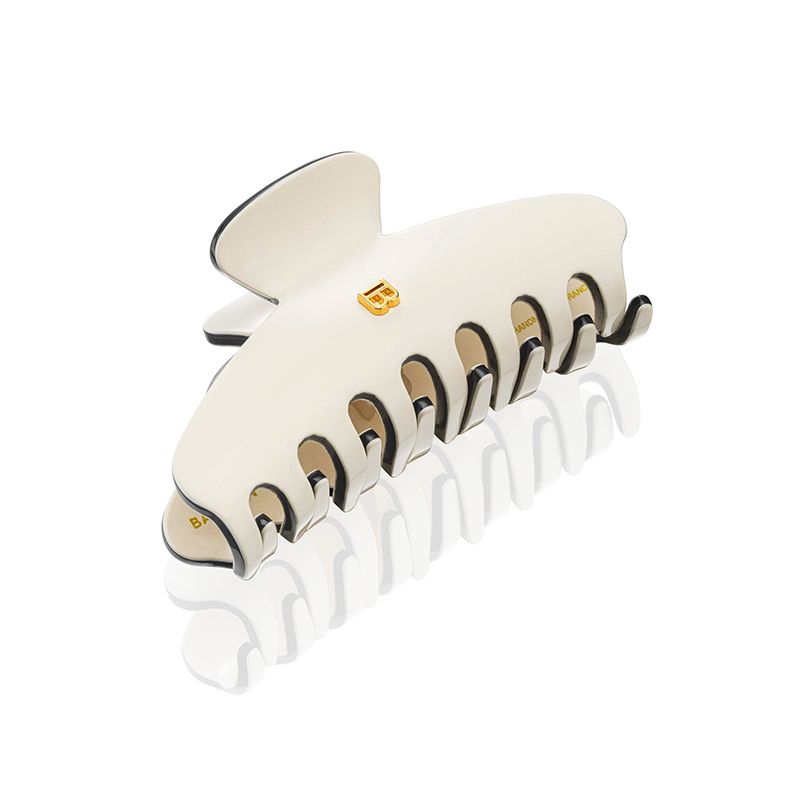 Balmain Pince à Cheveux Medium White Plaukų segtukas