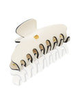 Balmain Pince à Cheveux Medium White Plaukų segtukas