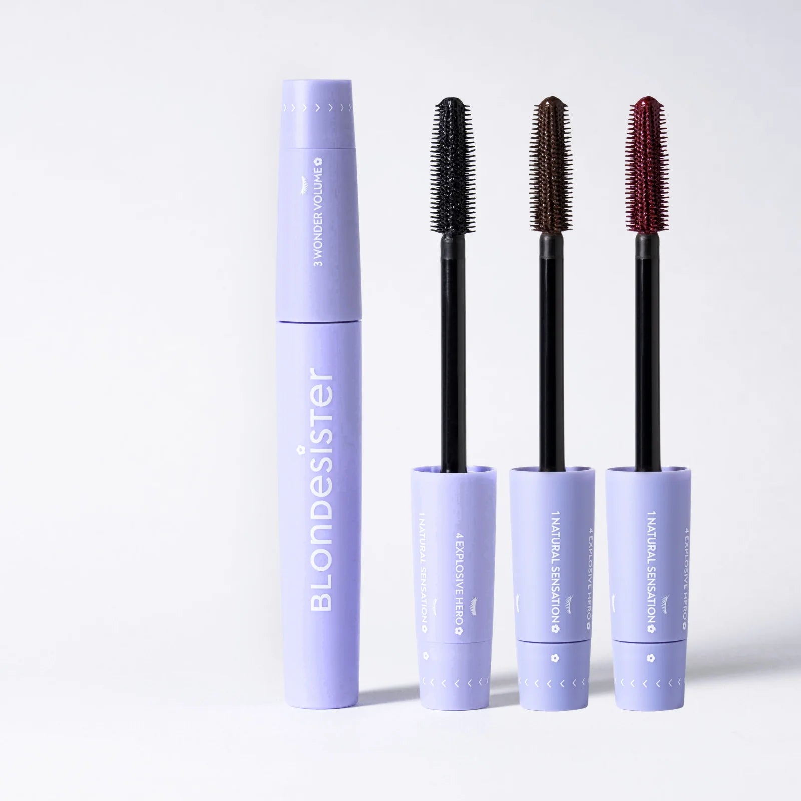 Blondesister blakstienų tušas 4 in 1 Click&amp;Turn