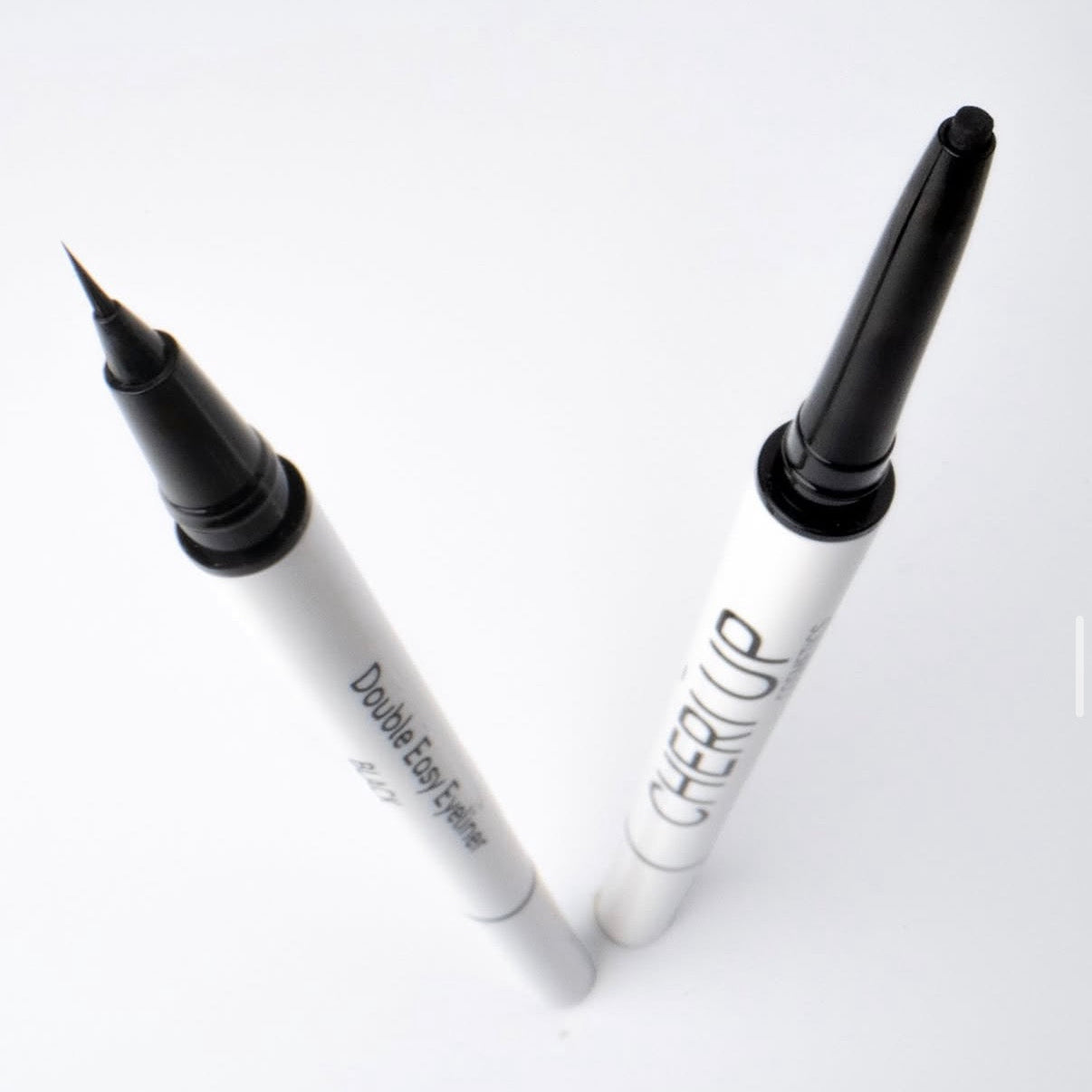 Cheri Up Cosmetics Double Easy Eyeliner Black Juodas dvipusis akių pravedimas