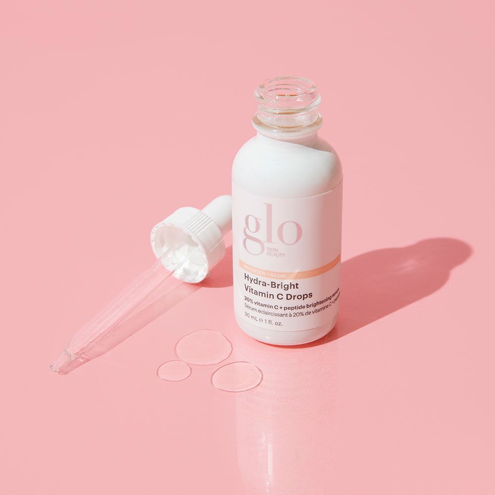 Glo Skin Beauty Hydra-Bright Vitamin C Drops Skaistinantis serumas su vitaminu C (visų tipų odoms)