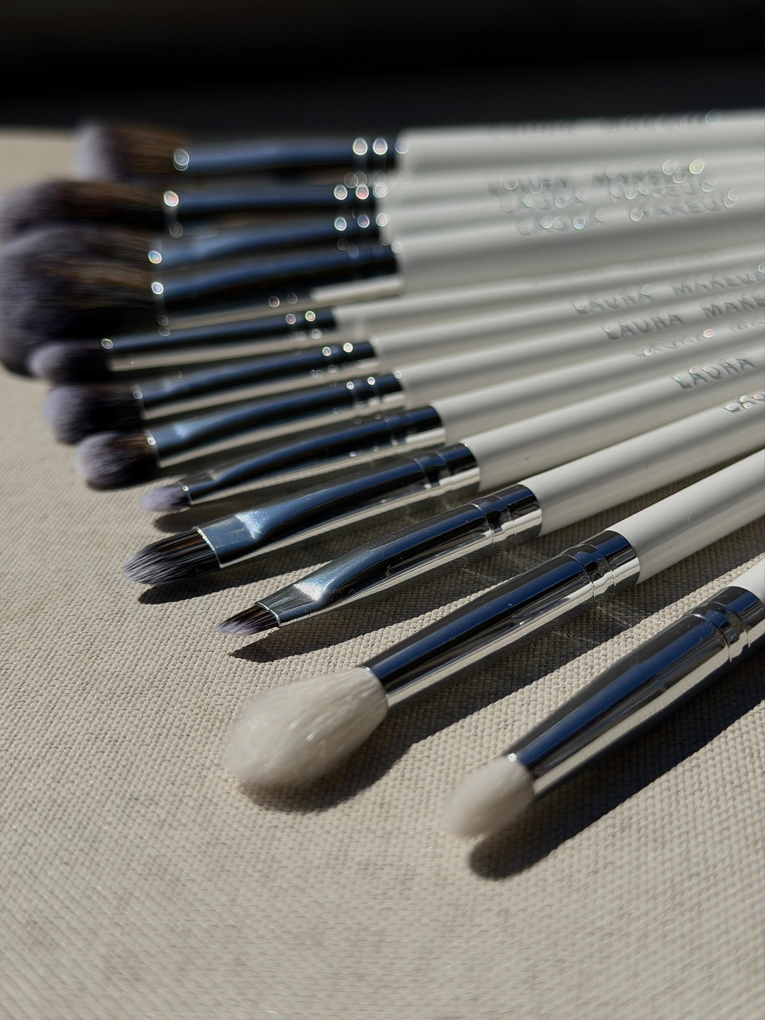 Laura Makeup 12 vnt. šepetėlių rinkinys