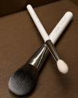 Laura Makeup Šepetėlis Pėdutė kreminėms priemonėms (taklonas) BESTSELERIS +DOVANA akims teptukas