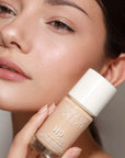 Make Up For Ever HD Skin Hydra Glow vidutiniškai maskuojanti tonuojanti pudra  1Y08 - Warm Porcelain