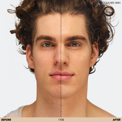 Make Up For Ever HD Skin Hydra Glow vidutiniškai maskuojanti tonuojanti pudra  1Y08 - Warm Porcelain