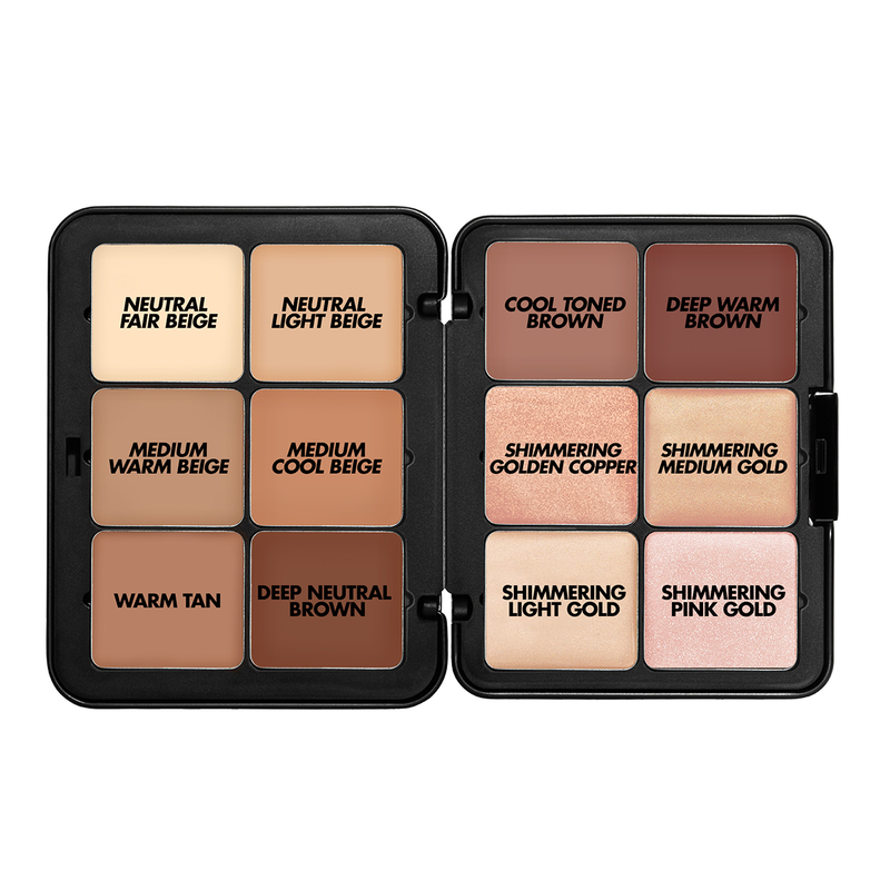 Make Up For Ever Ultra HD Skin Sculpting Palette kreminė veido kontūravimo paletė