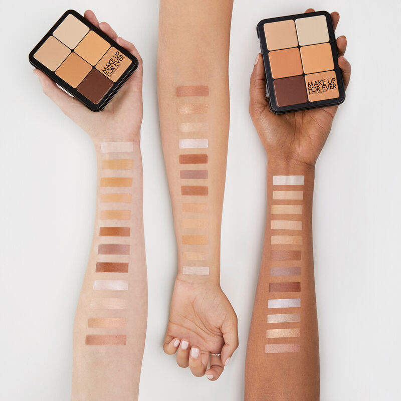 Make Up For Ever Ultra HD Skin Sculpting Palette kreminė veido kontūravimo paletė