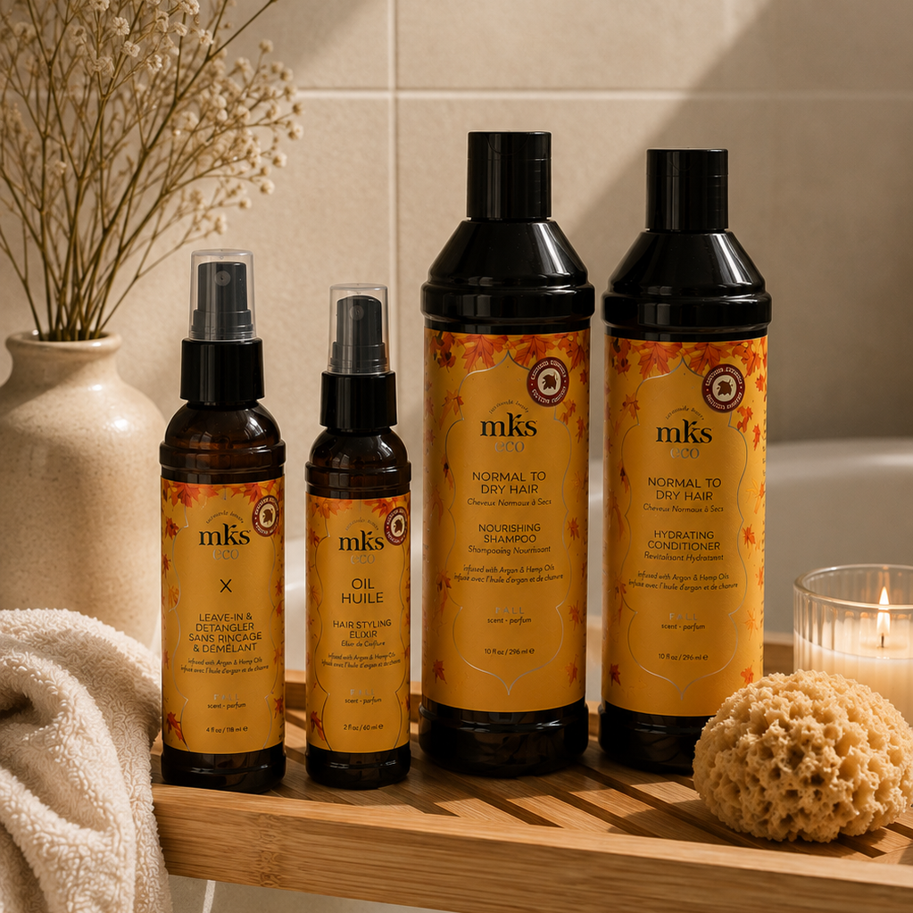 Mks eco Fall Scent Limited Edition Set Rinkinys plaukų priežiūrai