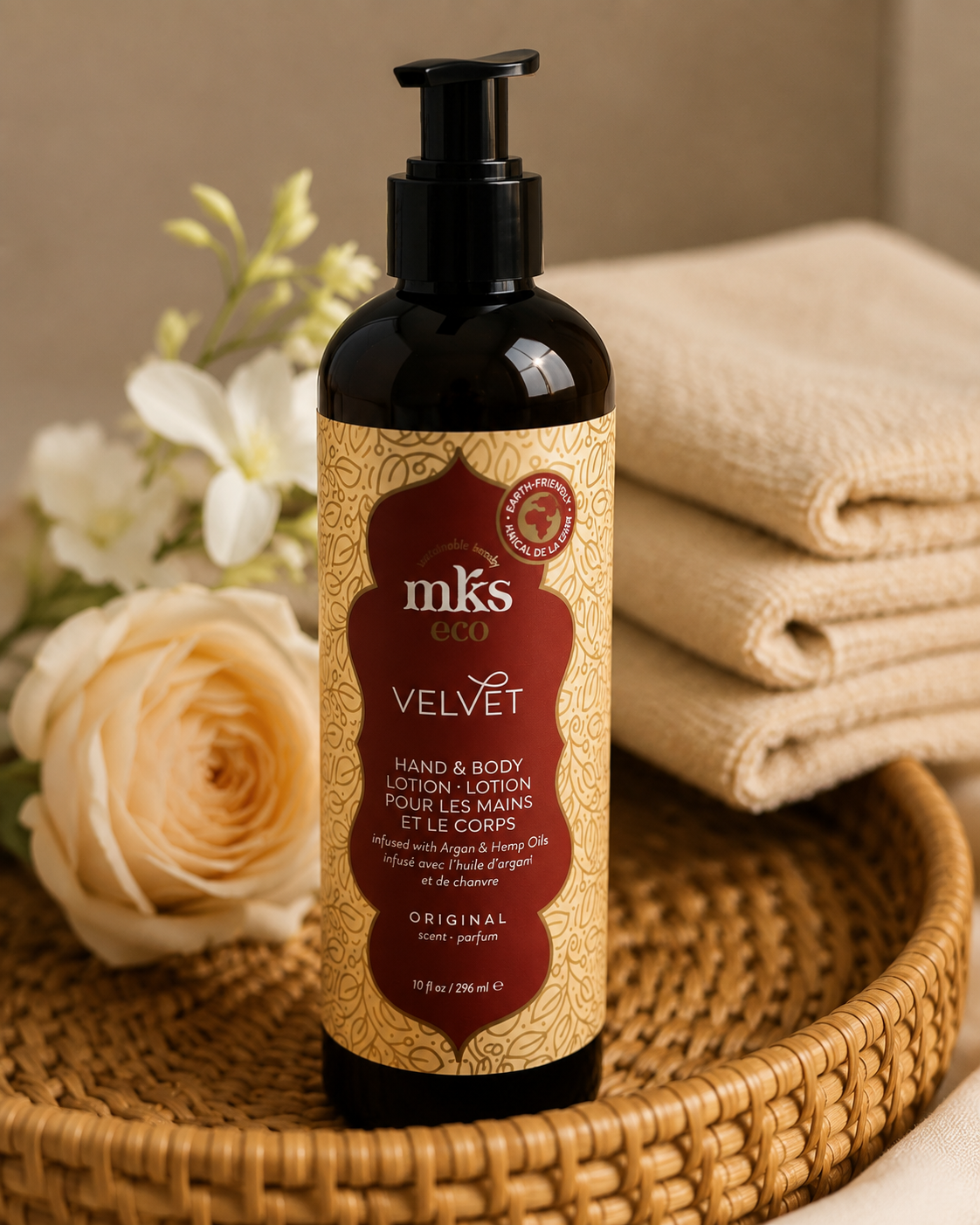 mks eco Velvet  Hand &amp; Body Lotion Rankų ir kūno losjonas