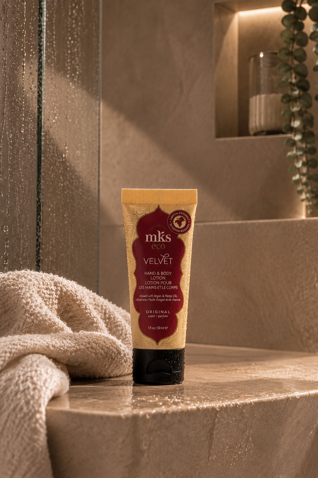 mks eco Velvet  Hand &amp; Body Lotion Rankų ir kūno losjonas