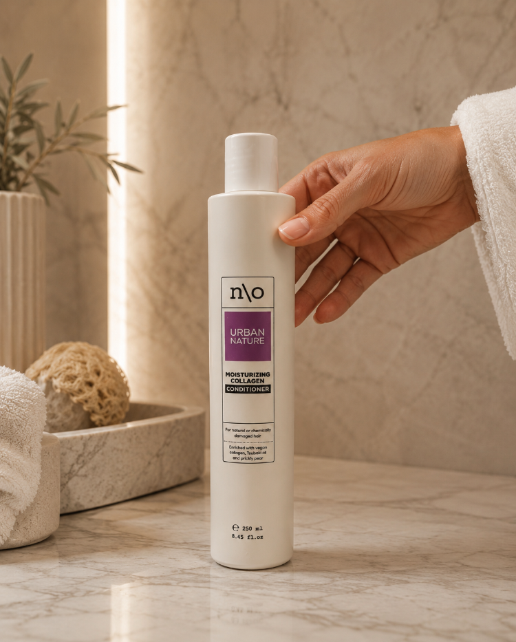 n\o Urban Nature Moisturizing Collagen Condicionier Drėkinamasis kolageno kondicionierius
