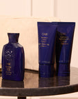 Oribe Supershine Hydrating Schampo + Conditioner + Moisturizing Cream Travel Size Drėkinantis šampūnas, kondicionierius, drėkinantis kremas plaukams