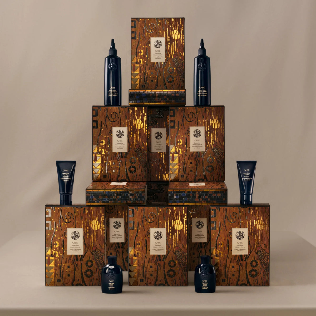 Oribe Supershine Hydration &amp; Shine Set Drėkinamasis plaukų priežiūros rinkinys