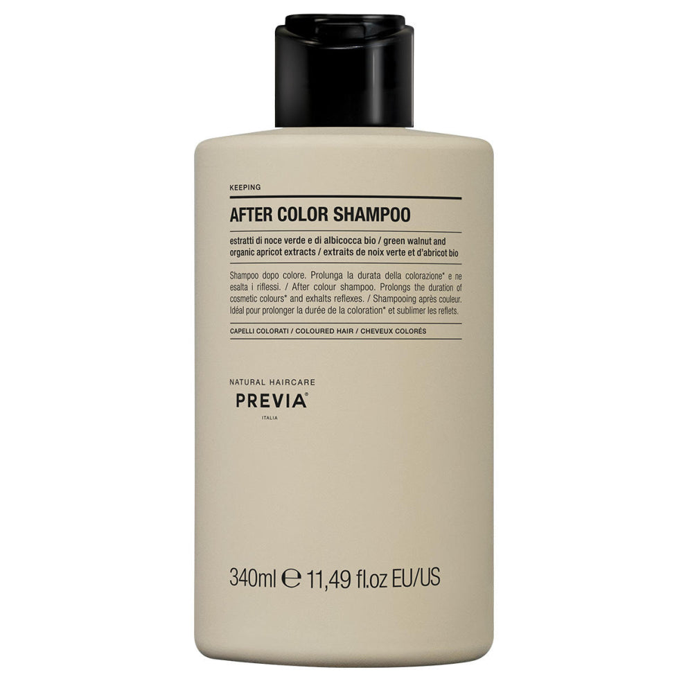 Previa After Color spalvą palaikantis šampūnas dažytiems plaukams