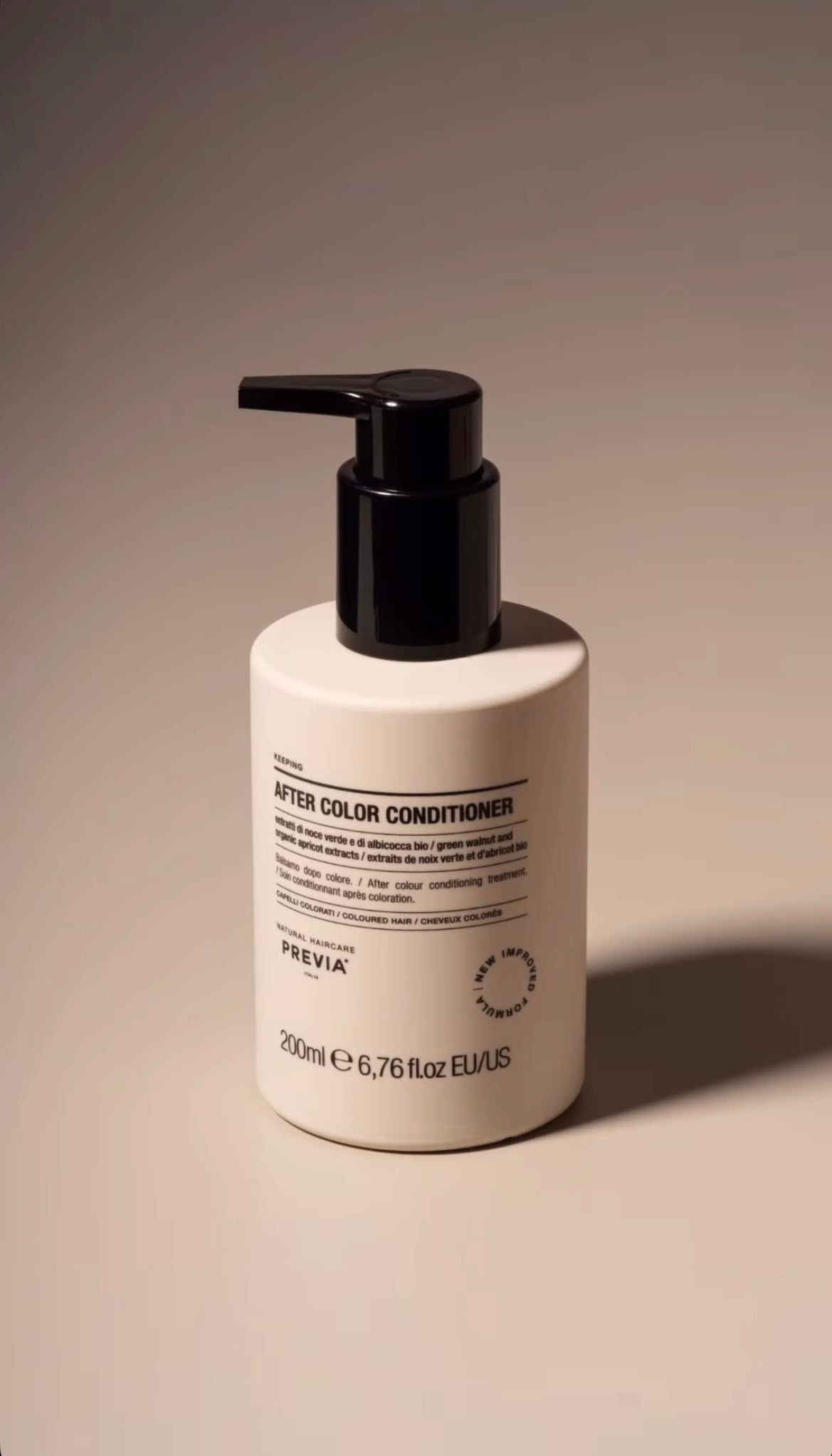 Previa After Color spalvą palaikantis kondicionierius dažytiems plaukams