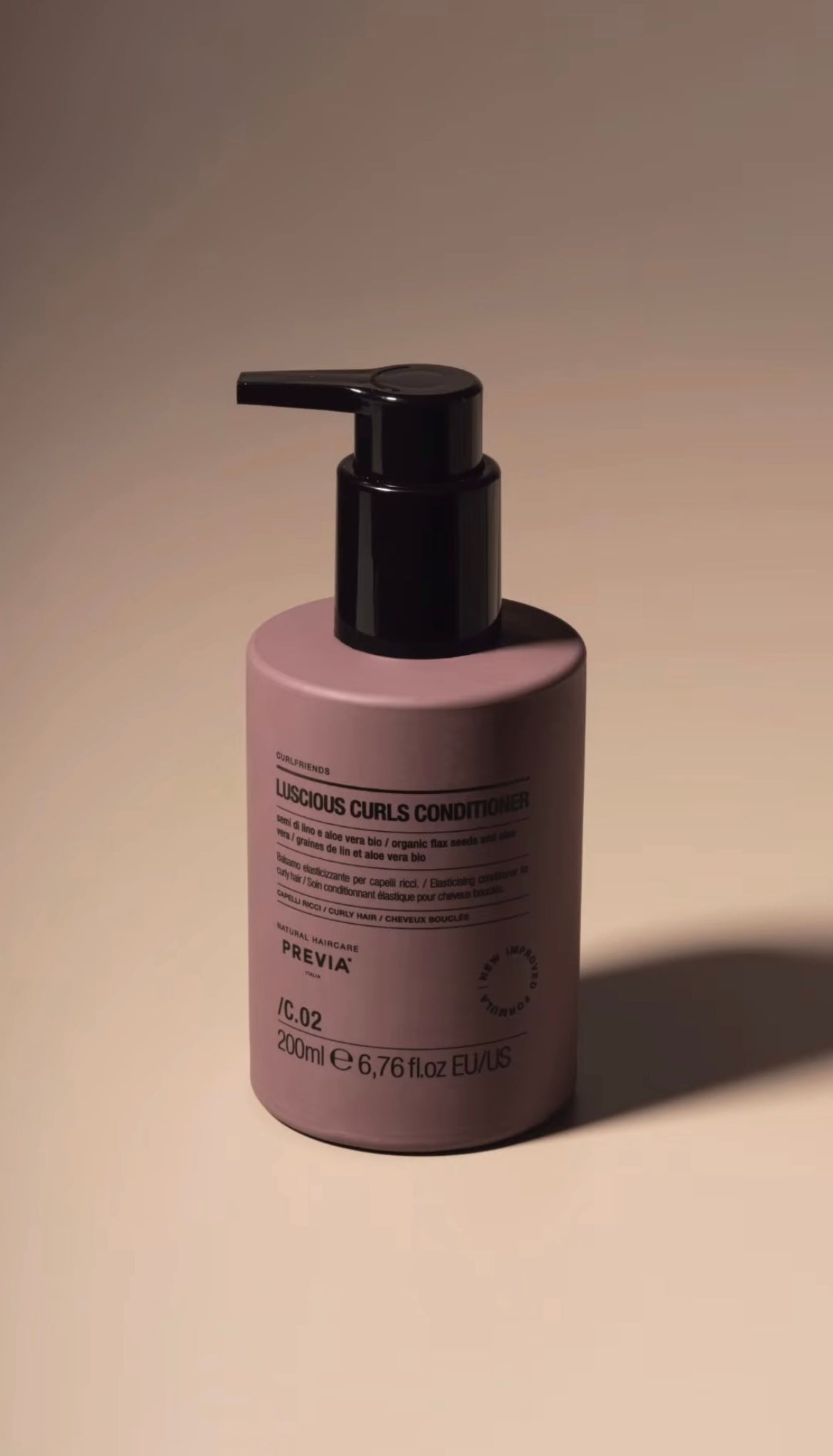 Previa Curls Conditioner kondicionierius garbanotiems plaukams