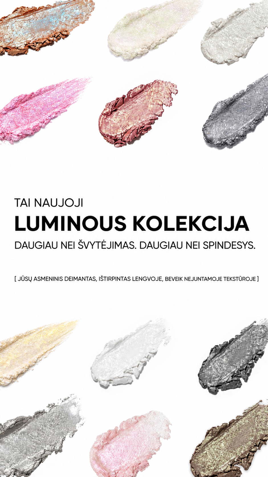 Provg Luminous Collection Eyeshadow Sparkle LM Blizgus akių šešėlis (NAUJIENA)