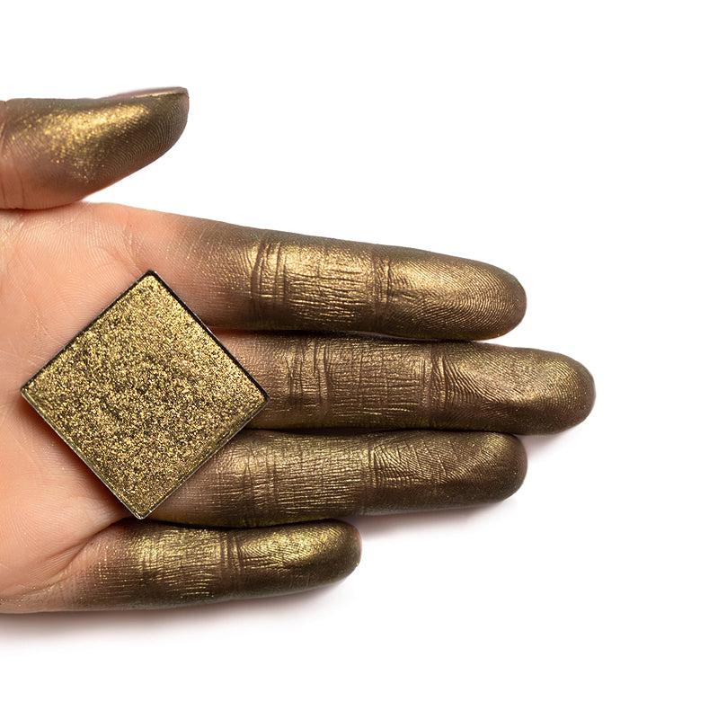 Provg  Color Exstasy Eyeshadows ES 035 Rich golden-green hue