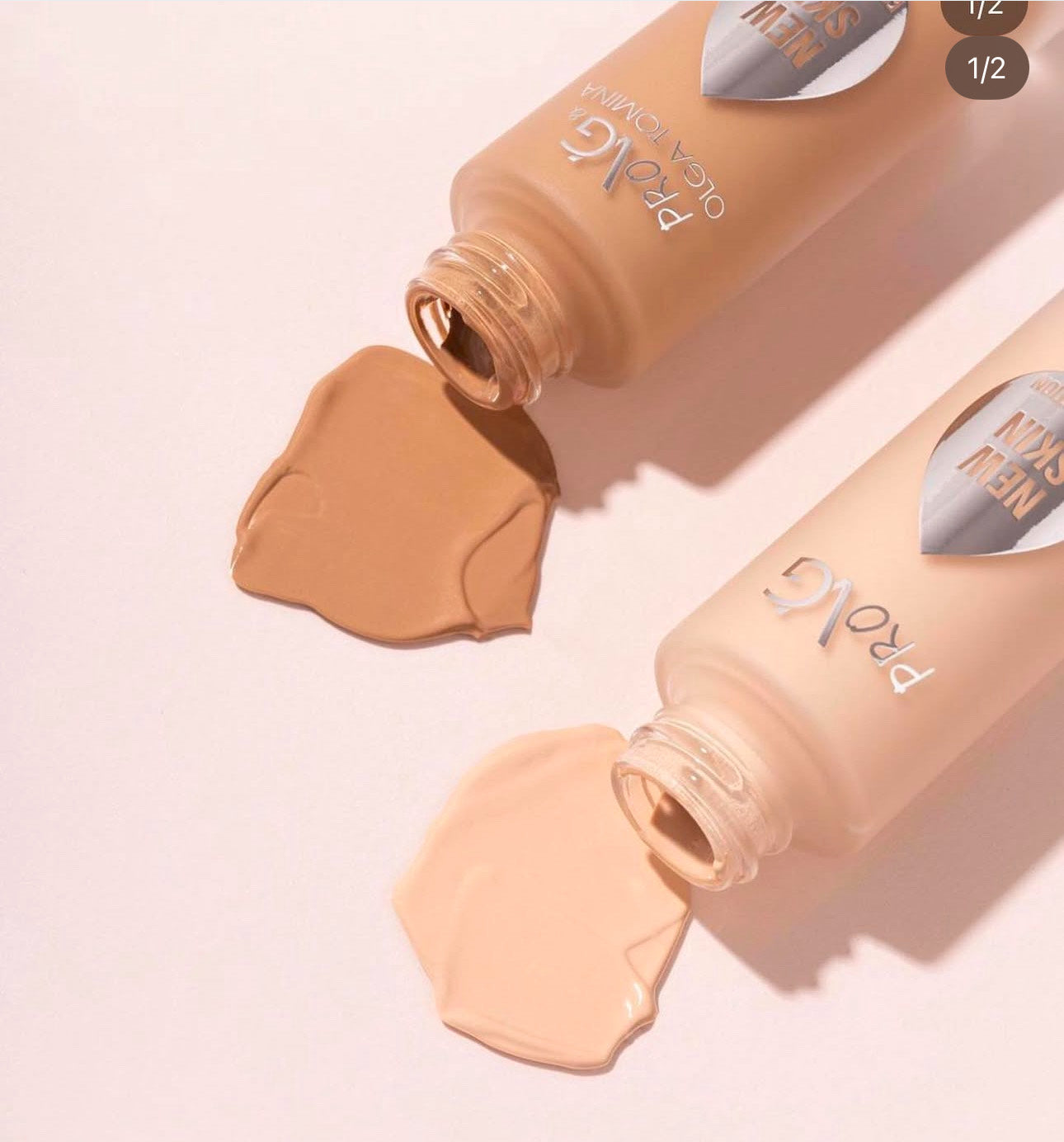 ProVG Foundation New Skin drėkinančios tonuojančios pudros
