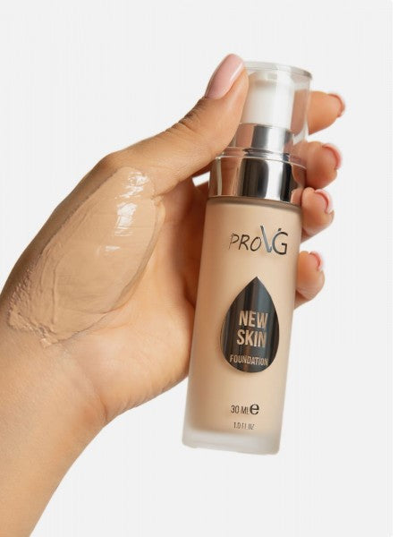 ProVG Foundation New Skin NS-10 drėkinanti tonuojanti pudra (šviesi spalva)