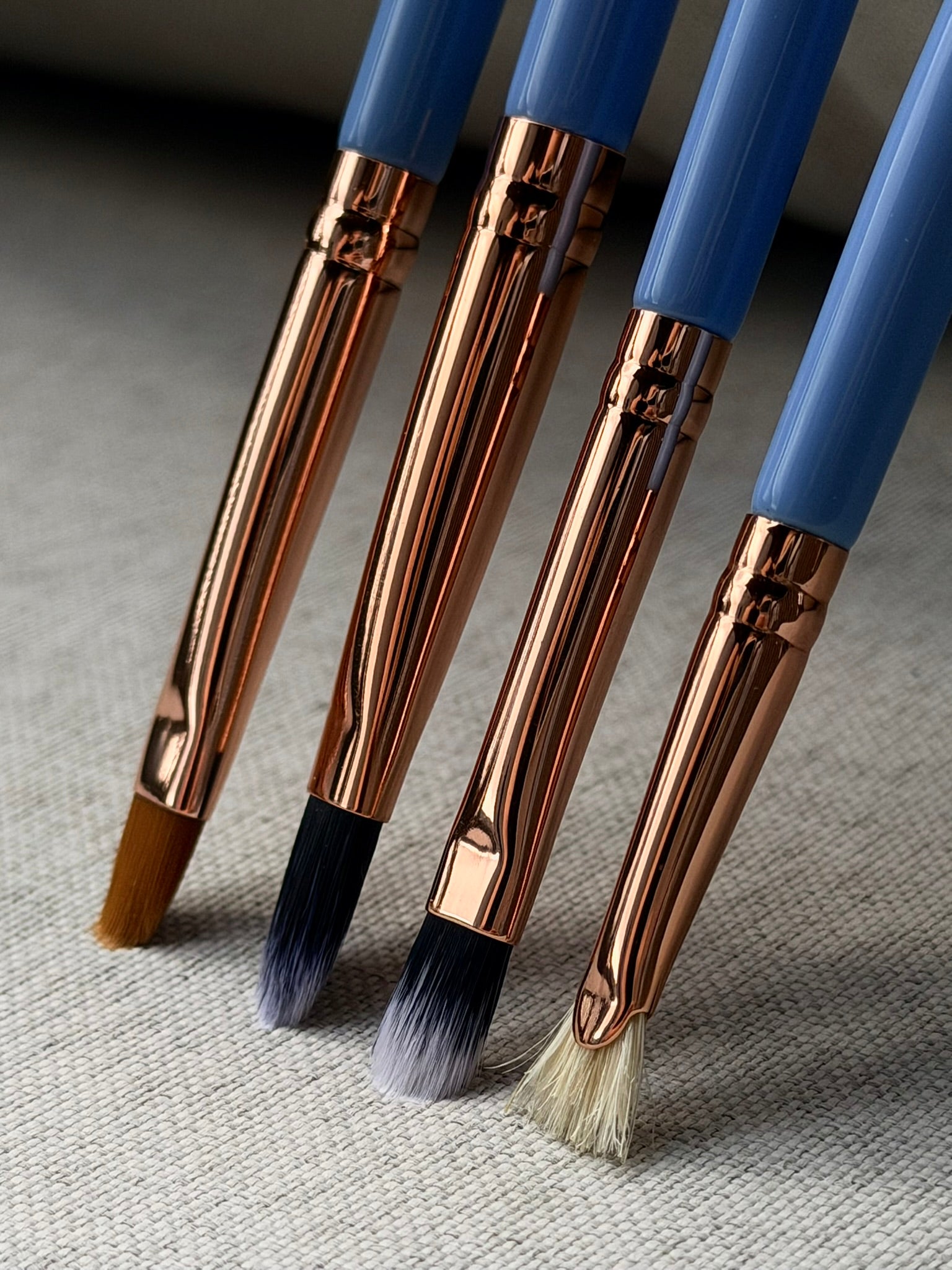 Soroka Makeup Blue Make-up Brushes Set 15 vnt.teptukų rinkinys