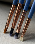 Soroka Makeup Blue Make-up Brushes Set 15 vnt.teptukų rinkinys