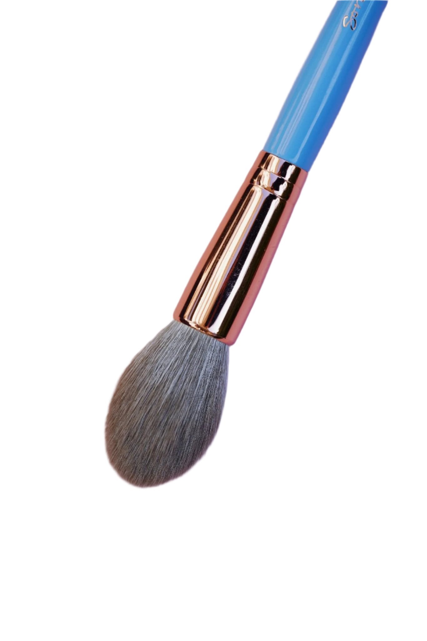 Soroka Makeup Blue Make-up Brushes 11c teptukas veidui (kukurūzinis)