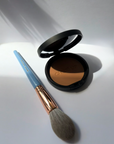 Soroka Makeup Blue Make-up Brushes 11c teptukas veidui kukurūzinių šerelių (BESTSELERIS)