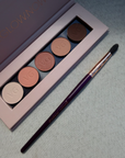 Soroka Makeup Purple Blending Brush 3w šepetėlis šešėliams skaildyti (voverės šerelių)