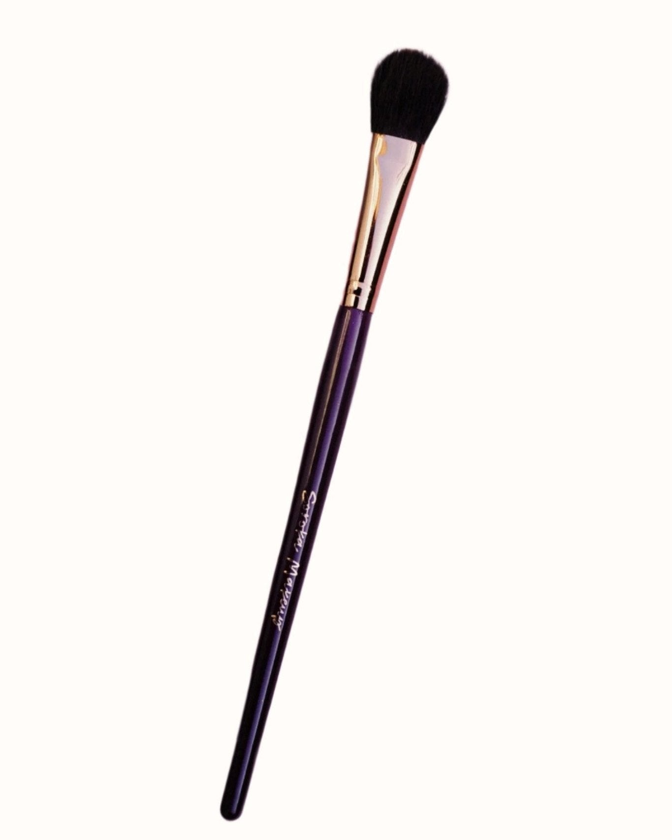 Soroka Makeup Purple Face Brush 5w šepetėlis pudrai/hailaiteriams (voverės šereliai)
