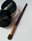 Soroka Makeup Purple Face Brush 5w šepetėlis pudrai/hailaiteriams (voverės šereliai)