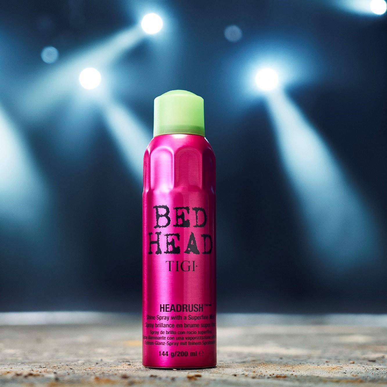 Tigi Bed Head Headrush Spray Purškiamas blizgesys plaukams