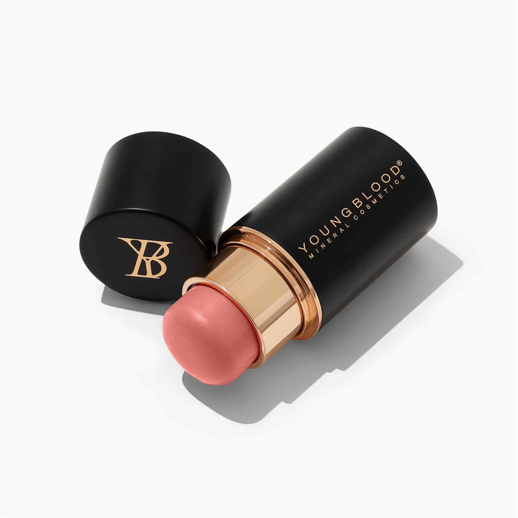 Youngblood MINI Mineral Cosmetics VividLuxe Crème Blush Stick daugiafunkciniai MINI kreminiai skaistalai  - PINK PROSECCO