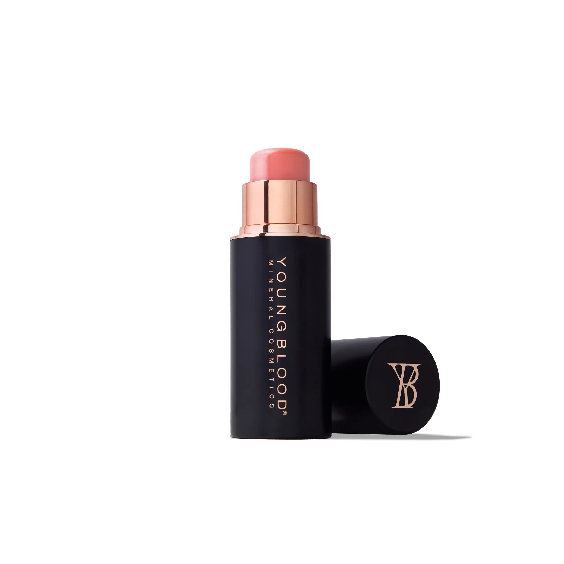 Youngblood MINI Mineral Cosmetics VividLuxe Crème Blush Stick daugiafunkciniai MINI kreminiai skaistalai  - PINK PROSECCO