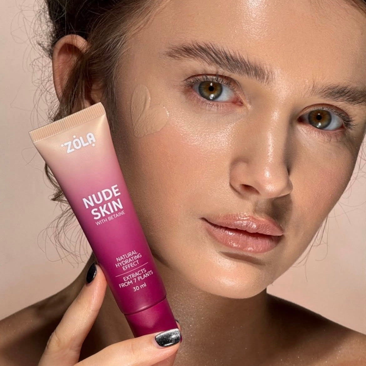 Zola Fundation Nude Skin Drėkinantis makiažo pagrindas