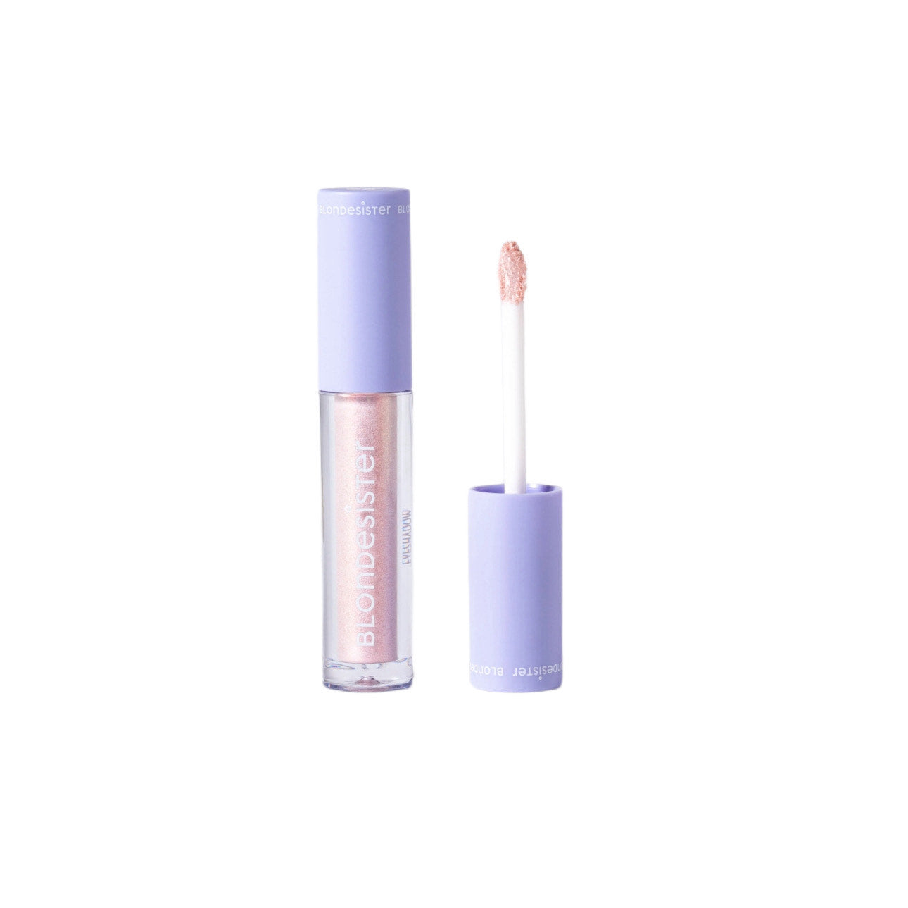 Blondesister kreminiai akių šešėliai Gloweye Rose Quartz 04